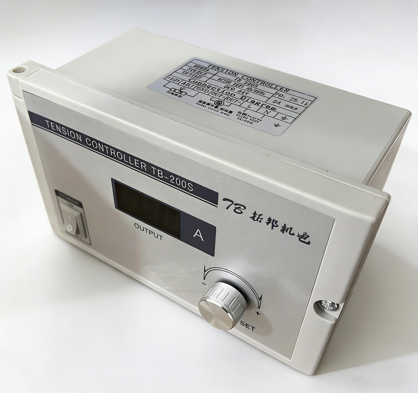 FZ-Dシリーズ シングルシャフト電磁パウダ ブレーキキット 6Nm-50Nm TB-200Sテンションコントローラー付き